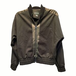 Club Monaco Olive Green Bomber Jacket - Size XS/TP
